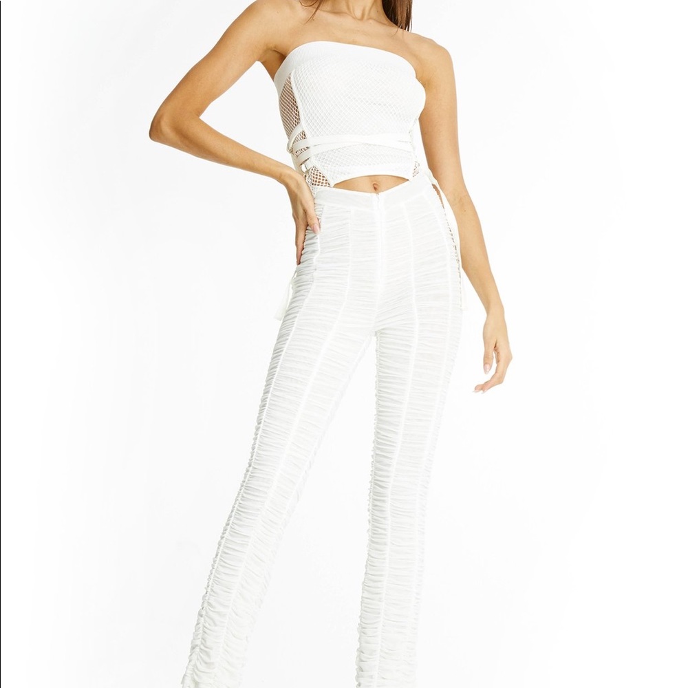 I am Gia Ophelia pants white XS